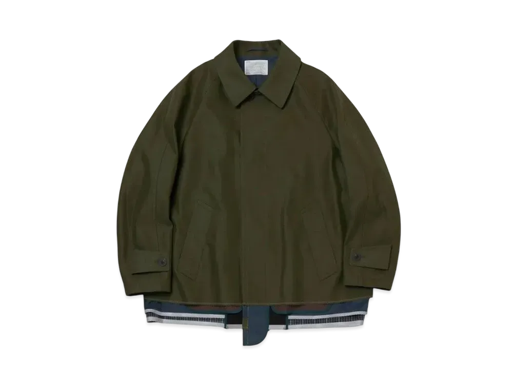 kolor 24WCM-C07102S-B Coat "Khaki"