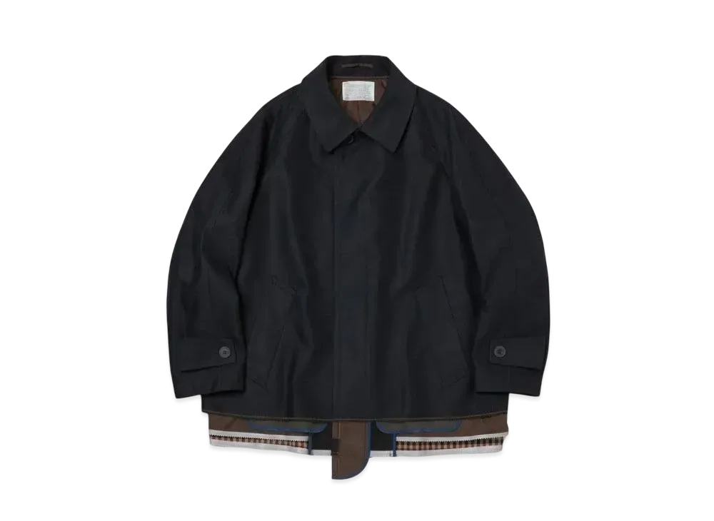 kolor 24WCM-C07102S-C Coat "Navy"