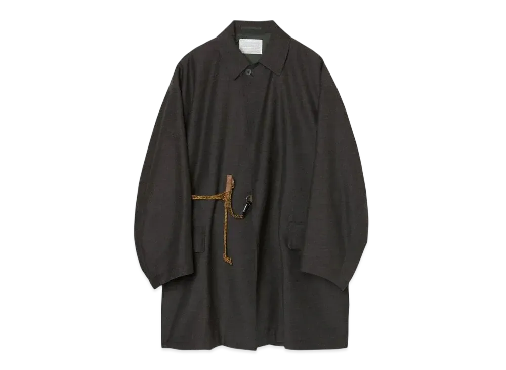 kolor 24WCM-C09109S-A Coat "Charcoal"