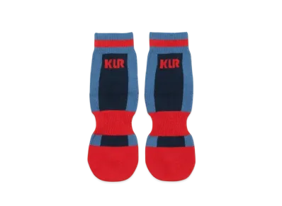 kolor 24SCM-A04504-A Socks "Blue Orange"