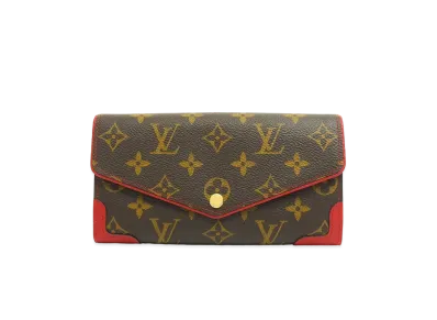 Louis Vuitton Sarah Wallet Retiro Monogram "Cerise"