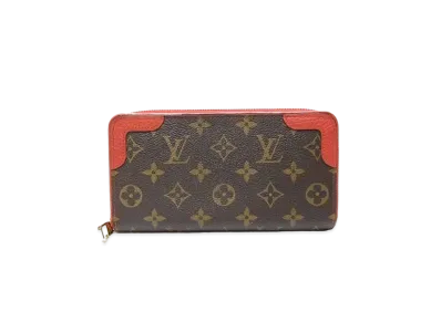 Louis Vuitton Zippy Wallet Retiro Monogram "Cerise"