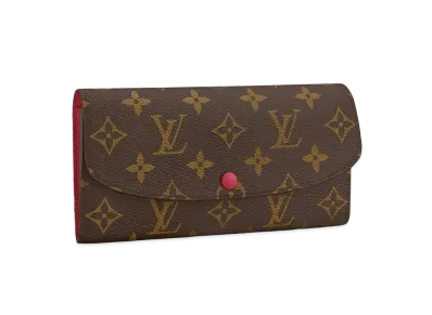 Louis Vuitton Emilie Wallet Monogram "Fuchsia"