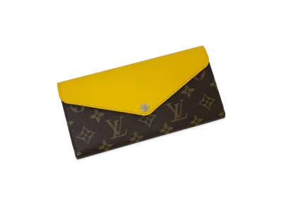 Louis Vuitton Marie-Lou Long Wallet Monogram "Citron"