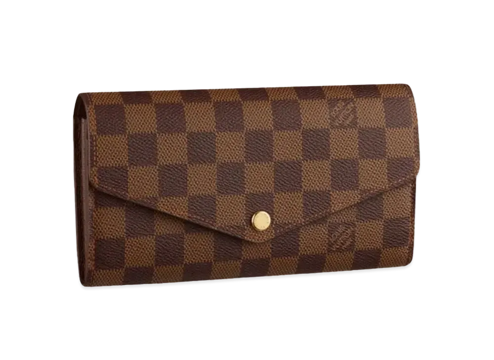 Louis Vuitton Sarah Wallet Damier Ebene "Brown"