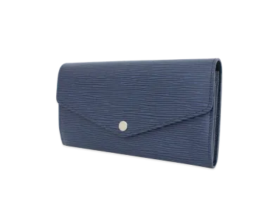 Louis Vuitton Epi Portefeuille Sarah "Indigo Blue"