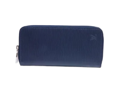 Louis Vuitton Epi Zippy Wallet Vertical "Blue Marine"