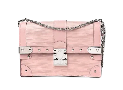 Louis Vuitton Epi Trunk Chain Wallet "Pink"