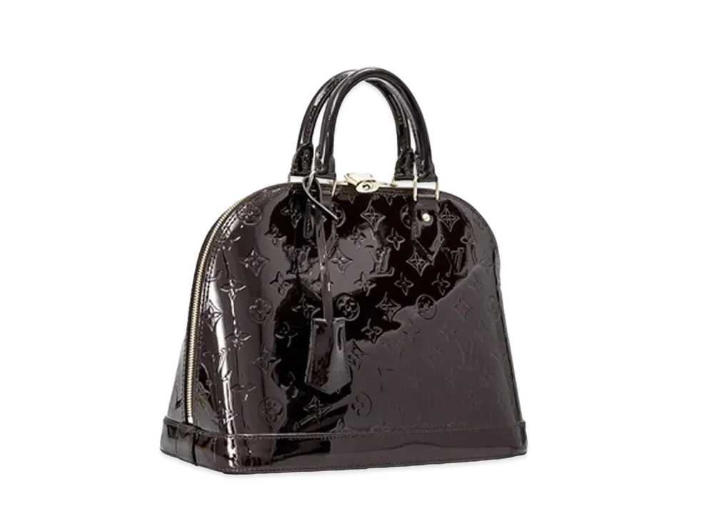 Louis Vuitton Alma PM Monogram Vernis "Amarante"