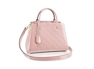 louis vuitton Vernis Montaigne BB "Rose"