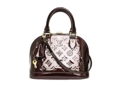 Louis Vuitton Alma BB Monogram Vernis "Amarante"