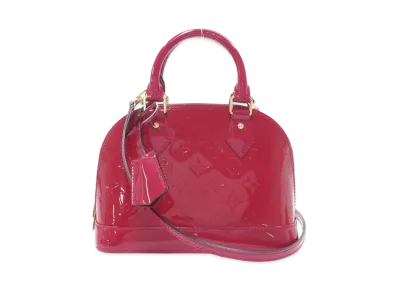 Louis Vuitton Vernis Alma BB "Red"