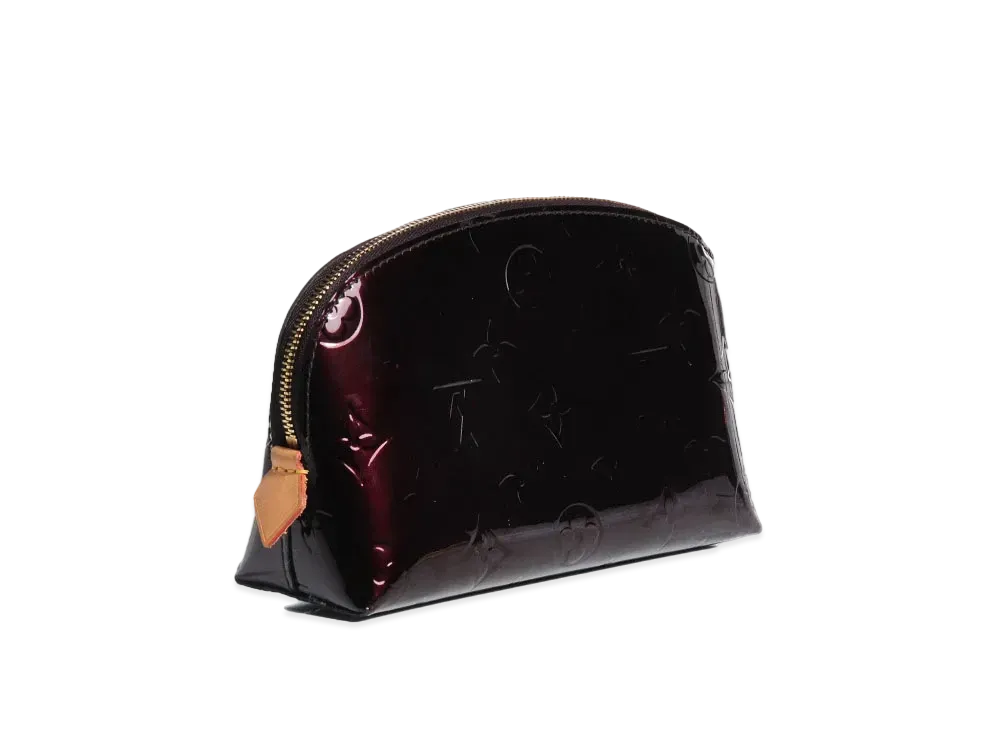 Louis Vuitton Monogram Vernis Pochette Cosmetic "Amarante"