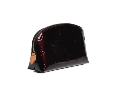 Louis Vuitton Monogram Vernis Pochette Cosmetic "Amarante"