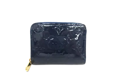 Louis Vuitton Vernis Zippy Coin Purse "Indigo Blue"