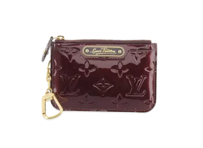 Louis Vuitton Monogram Vernis Pochette Cle "Amarante"