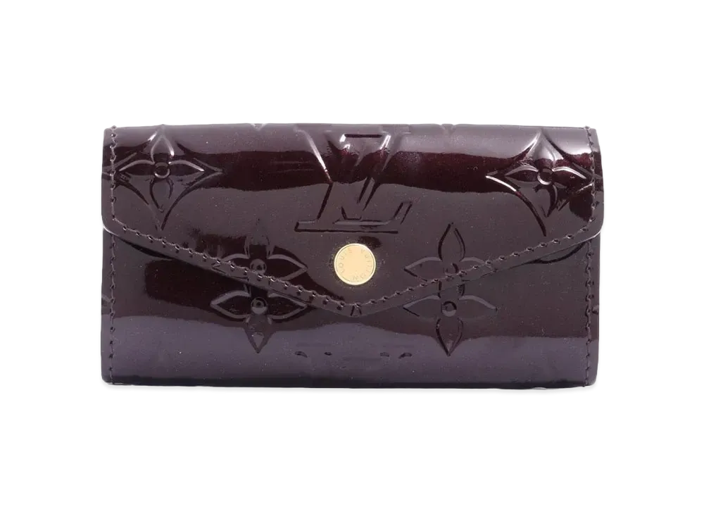 Louis Vuitton Monogram Vernis Multicles 4 Key Holder "Amarante"
