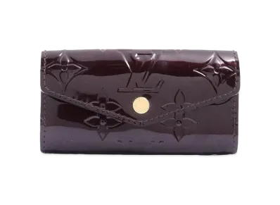Louis Vuitton Monogram Vernis Multicles 4 Key Holder "Amarante"