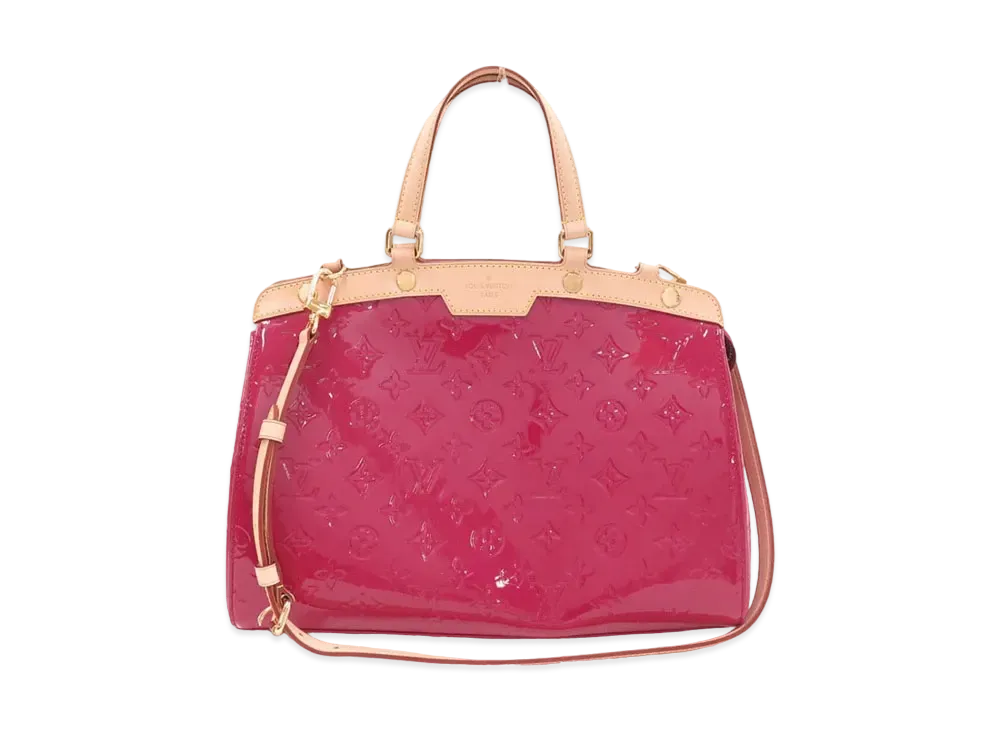 Louis Vuitton Brea MM Monogram Vernis "Rose Indien"