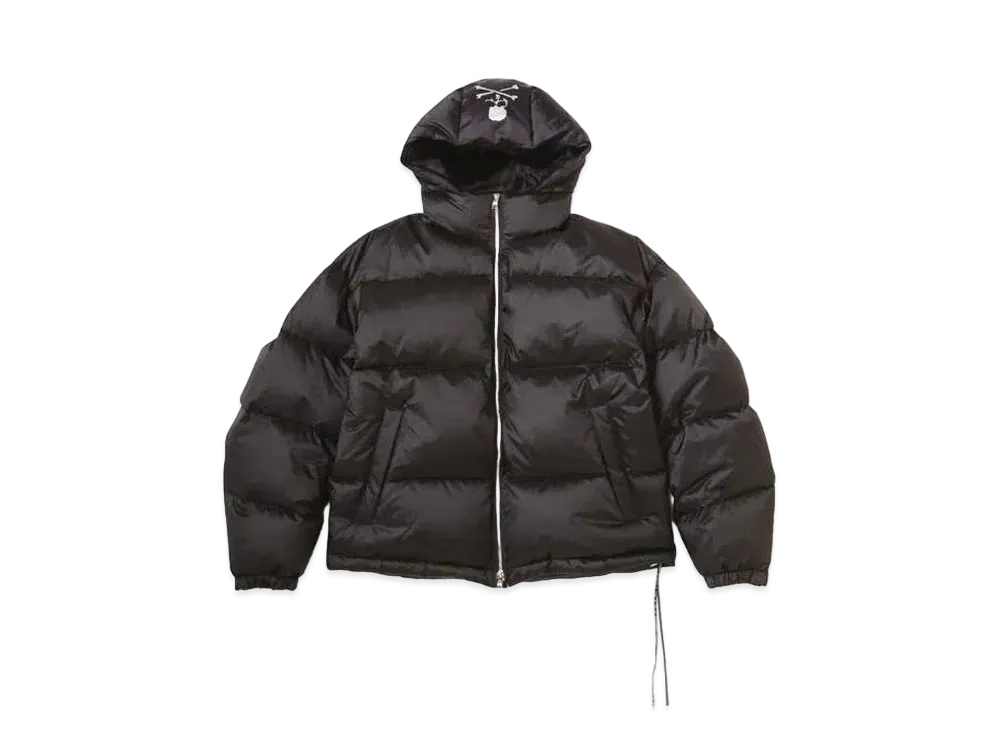 mastermind JAPAN Nylon Puffy Jacket "Black"