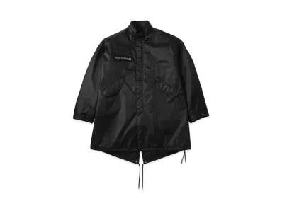 mastermind JAPAN Nylon Fishtail Coat "Black"