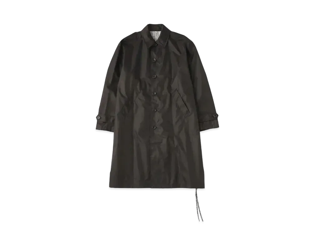mastermind JAPAN Faded Skull Trench Coat "Black"