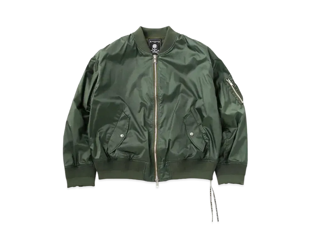 mastermind JAPAN Chained Bomber Jacket "Olive"