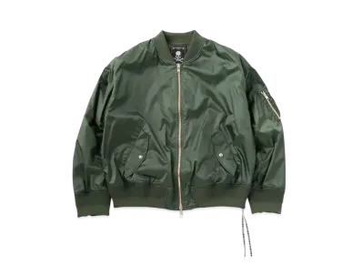 mastermind JAPAN Chained Bomber Jacket "Olive"