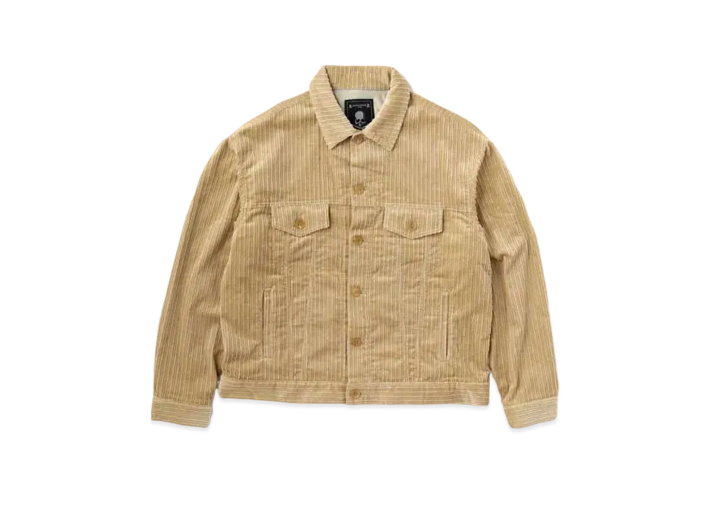 mastermind JAPAN Corduroy Trucker Jacket "Sand"