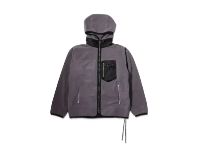mastermind JAPAN Fleece Zip Hoodie "Gray"