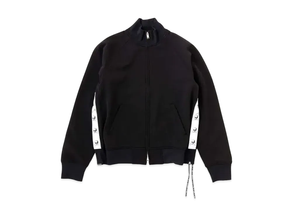 mastermind JAPAN Standcollar Taped Track Jacket "White Tape"