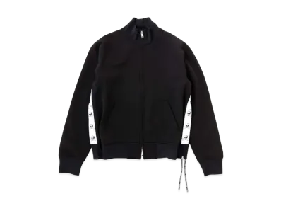 mastermind JAPAN Standcollar Taped Track Jacket "White Tape"
