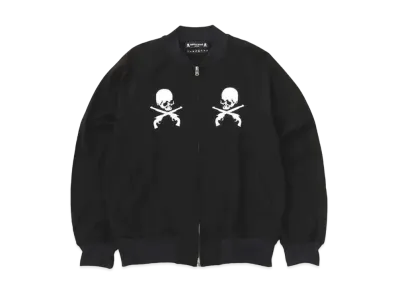 mastermind JAPAN x Roarguns Suka Jersey Blouson "Black White"