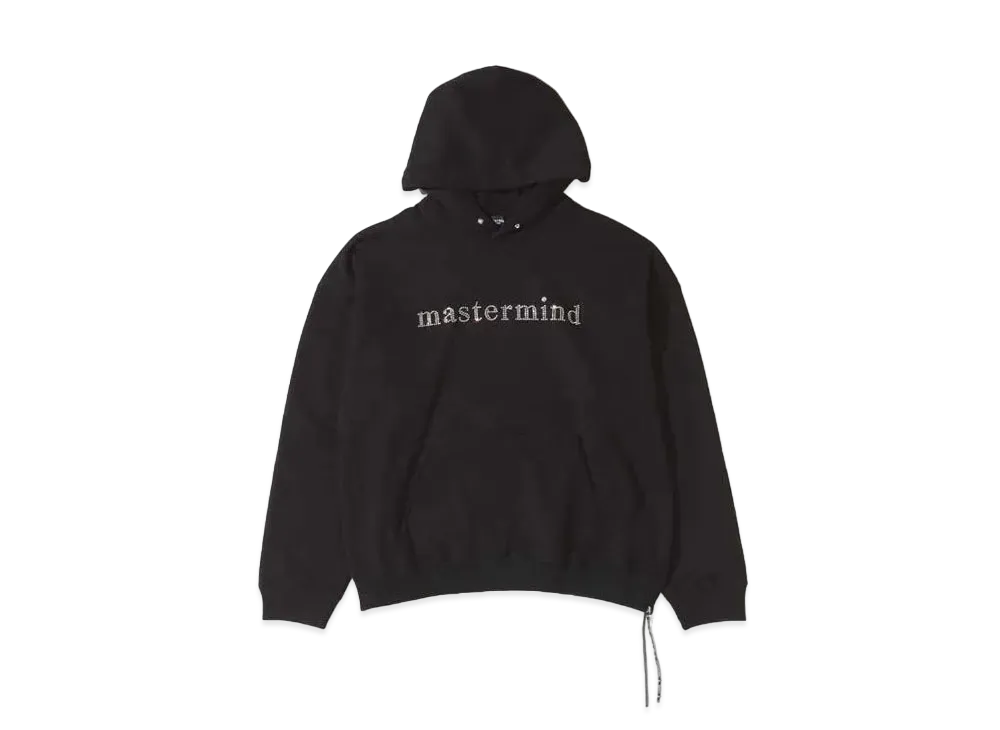mastermind JAPAN Boxy Swarovski Hoodie "Black"