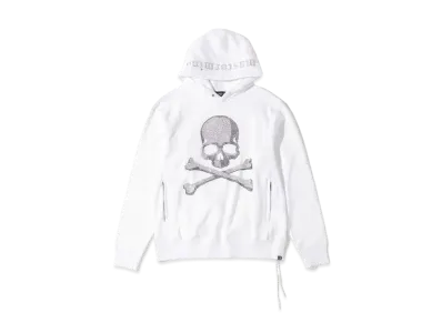 mastermind JAPAN Swarovski Hoodie "White"