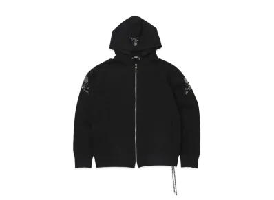 mastermind JAPAN Swarovski Zip Up Hoodie "Black"