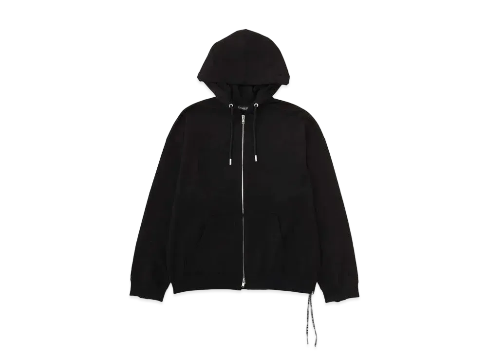 mastermind JAPAN B. 3D Embroidery Zip Up Hoodie "Black"