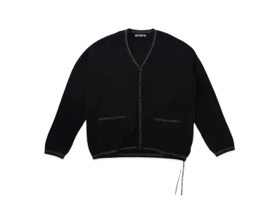 mastermind JAPAN Baby Cashmere Cardigan "Black"