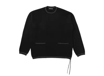 mastermind JAPAN Baby Cashmere Crewneck "Black"