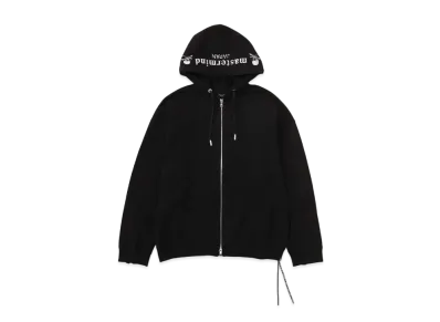mastermind JAPAN B. Embro-Ish Foam Z U Hoodie "Black"
