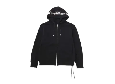 mastermind JAPAN Embroidery-Ish Zip Up Hoodie "Black"