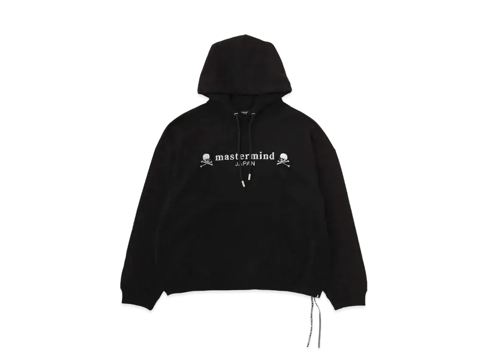 mastermind JAPAN B. Embroidery-Ish Foam Hoodie "Black"