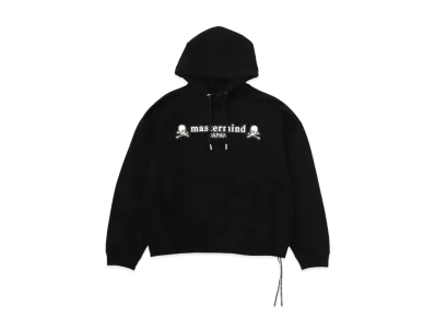 mastermind JAPAN Boxy Embroidery-Ish Hoodie "Black"