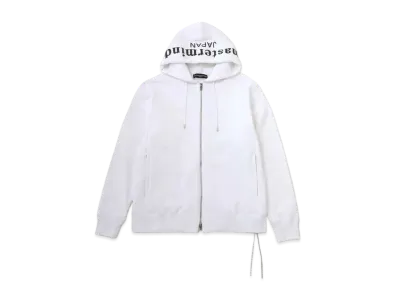 mastermind JAPAN Reflect Zip Up Hoodie "White"