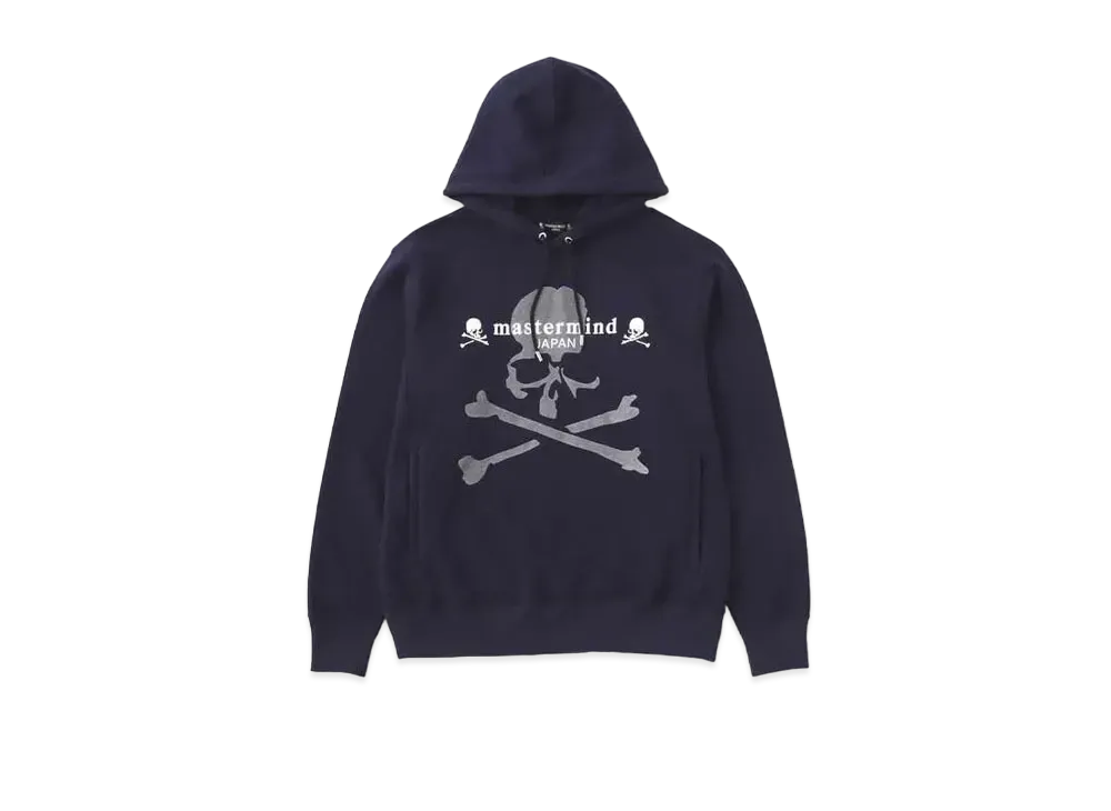 mastermind JAPAN Flash Logo Hoodie "Navy"