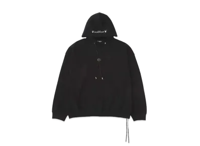 mastermind JAPAN Boxy Bolo Tie Hoodie "Black"