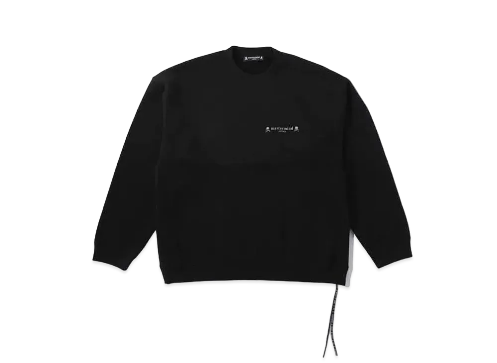 マスターマインドジャパン ボクシー ハイ クルーネック "ブラック"
