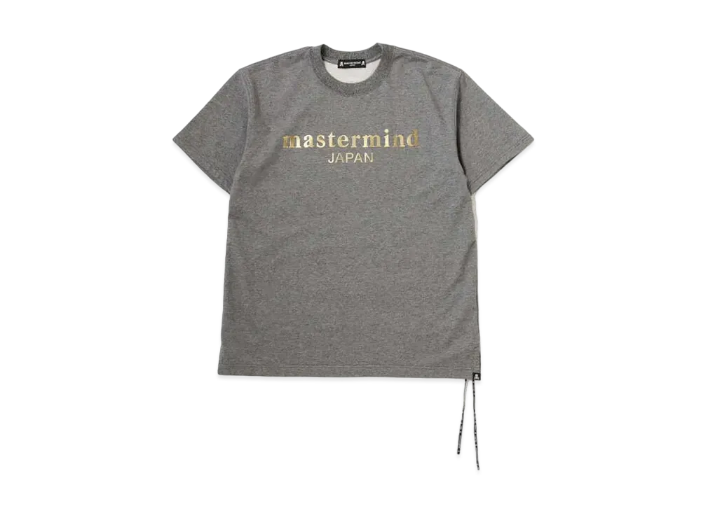 mastermind JAPAN Leather-Ish Ss Crewneck "Top Gray"