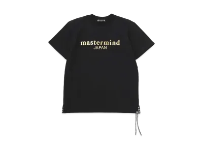 mastermind JAPAN Leather-Ish Ss Crewneck "Black"
