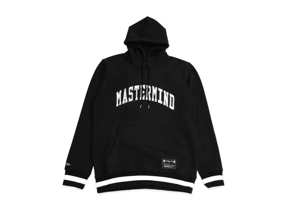 mastermind JAPAN x Mitchell & Ness Hoodie "Black"